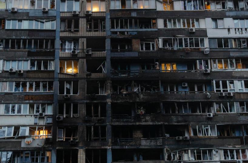 Kiev, 'un milione di famiglie senza luce dopo i raid notturni russi'