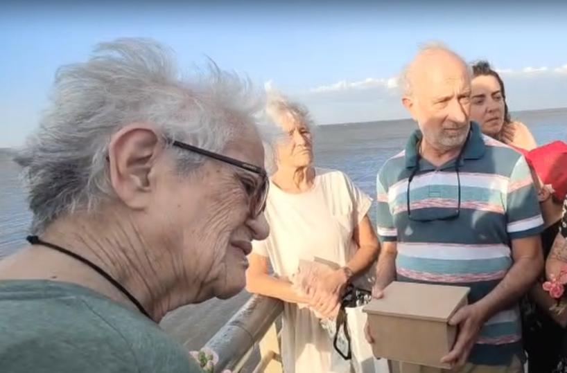 Cerimonia in ricordo di Vera Jarach, una delle Madri di Plaza de Mayo