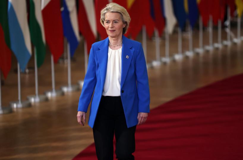Von der Leyen, 'supporto il Belgio, rischio su asset deve essere condiviso da tutti'