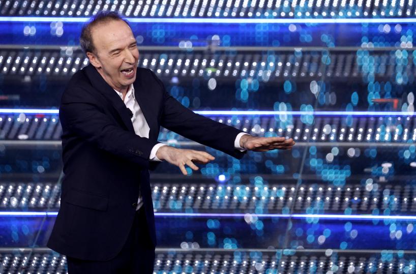 Benigni ospite di Fabio Fazio a Che tempo che fa