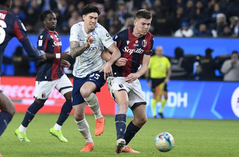 Supercoppa: Inter battuta 4-3 ai rigori, Bologna in finale col Napoli