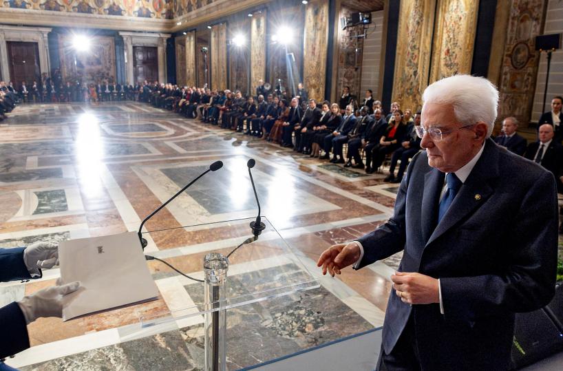 Mattarella,forze politiche hanno loro priorit&agrave;,ma su grandi temi lavorino insieme
