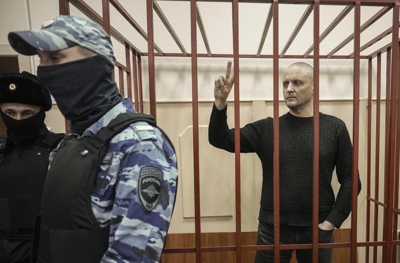Russia, l'oppositore Udaltsov condannato a 6 anni di carcere
