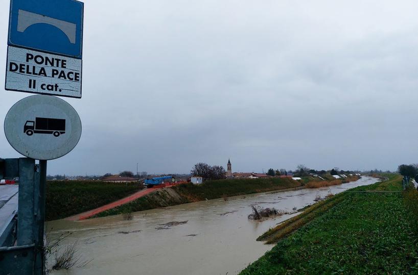 Fiumi del Ravennate verso la normalit&agrave;, oggi l'allerta &egrave; arancione