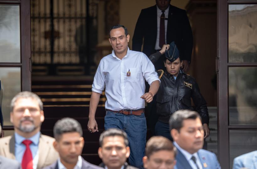 Maxi operazione di polizia a Lima guidata dal presidente Jer&iacute;