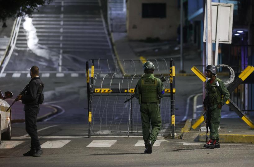 A Caracas nella notte spari di avvertimento contro droni senza autorizzazione