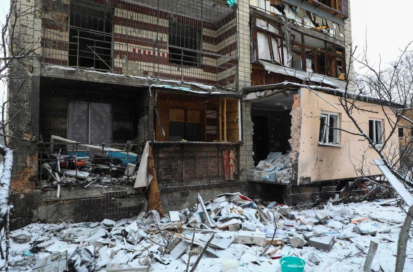 Kiev, nella notte bersagliati da 300 droni e oltre 20 missili russi