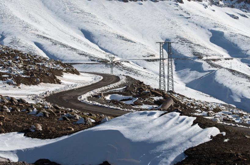 Il Marocco nella morsa del freddo, neve sopra i 1.300 metri