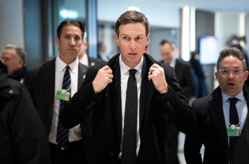Kushner a Davos mostra le mappe per la 'nuova Gaza'