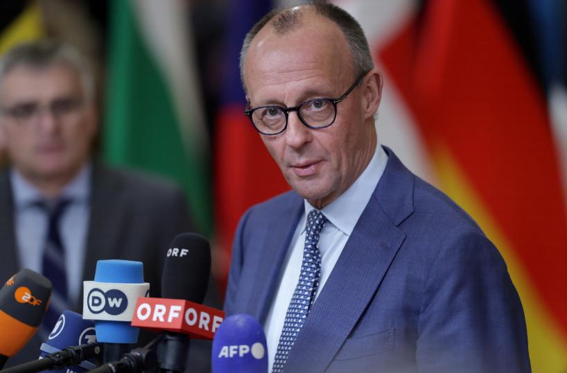 Merz, non posso accettare l'attuale governance del Board of peace per Gaza