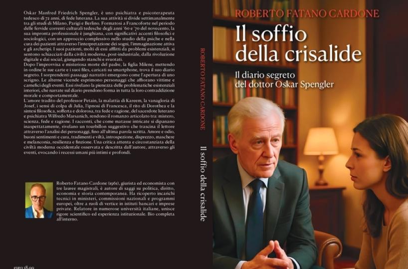 Comunicato Stampa: Roberto Fatano Cardone lancia il "Il soffio della crisalide" sul soprannaturale e la psichiatria.