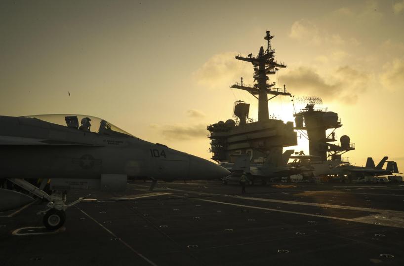 'Gruppo navale guidato da portaerei Lincoln arrivato in Medio Oriente'