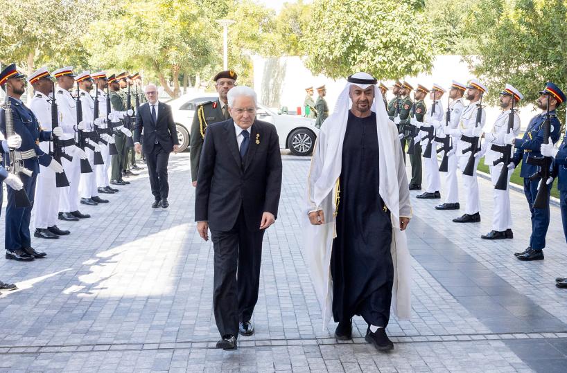 Mattarella, con Eau d'accordo su necessit&agrave; di ripristinare pace e stabilit&agrave;