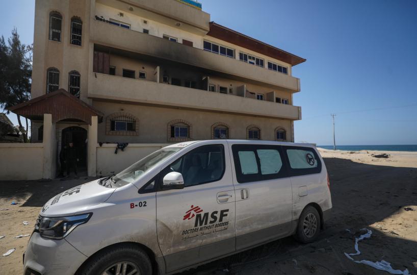 Israele interrompe le attivit&agrave; Msf a Gaza, 'fuori da Striscia entro 28/2'