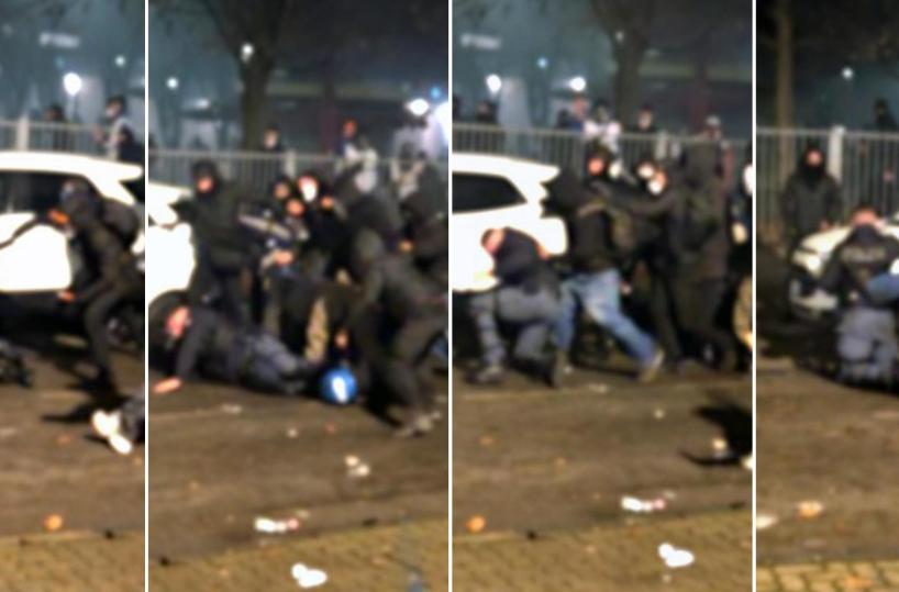 Oltre 100 agenti forze dell'ordine feriti in scontri a Torino