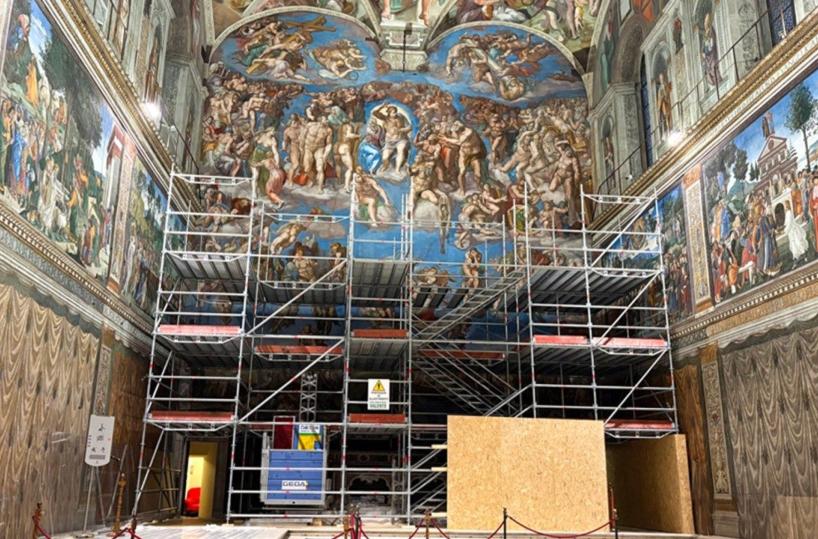 La Cappella Sistina in manutenzione ma i Musei restano aperti