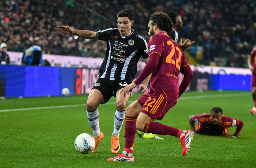 Serie A: Udinese-Roma 1-0