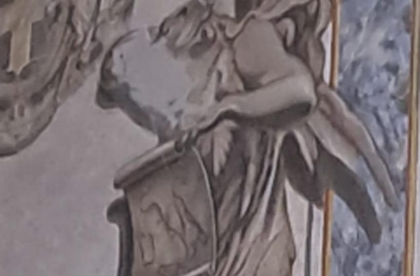 Il parroco, rimosso dal dipinto restaurato il volto di Meloni