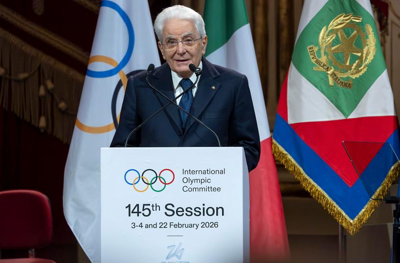 Mattarella, valori olimpici ispirino relazioni fra Paesi