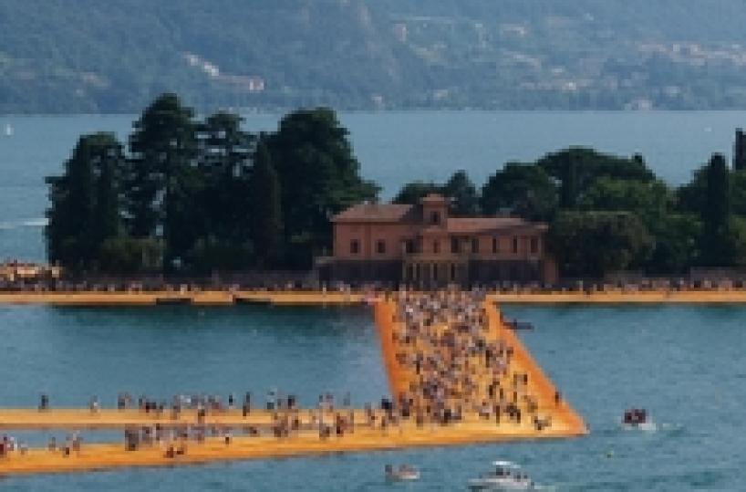 Christo installation tops ANSA 2016 exhibition ranking