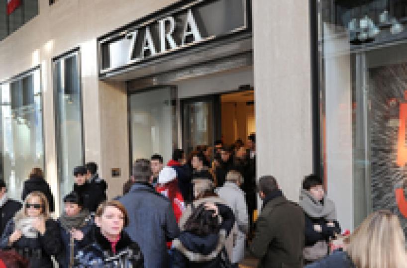 1 maggio: protesta lavoratori Zara