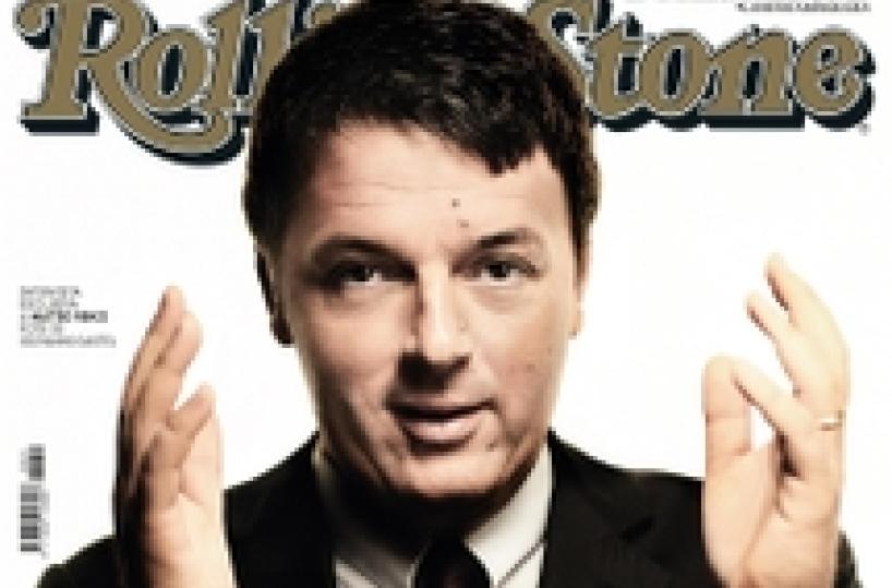 >>>ANSA/ Renzi makes cover of Rolling Stone Italia