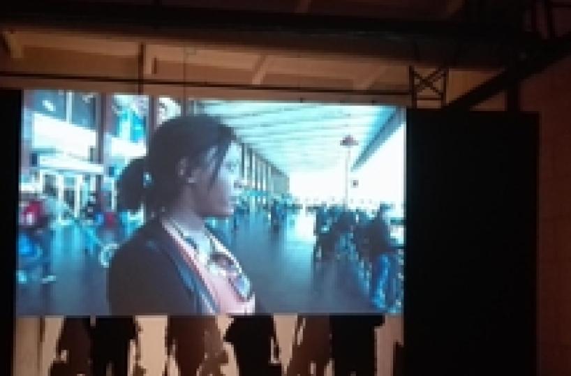 Video installation Reaction Roma inaugurated