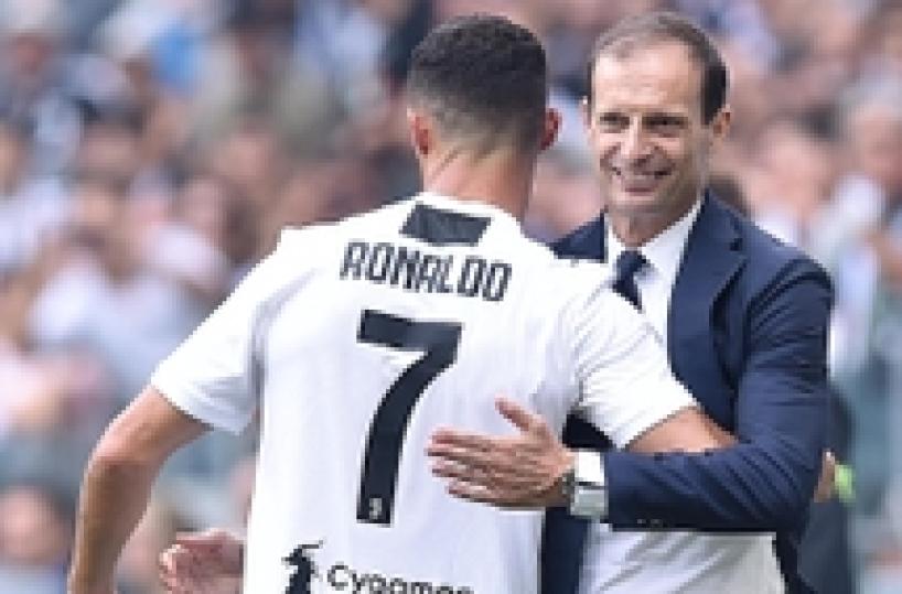 Juve: Allegri, CR7 gioca per la squadra