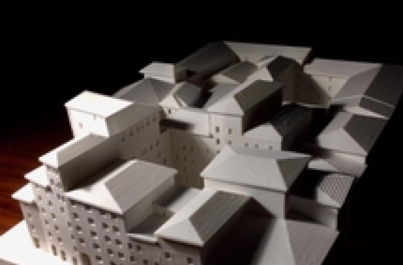 In modello 3D ghetto ebraico di Firenze