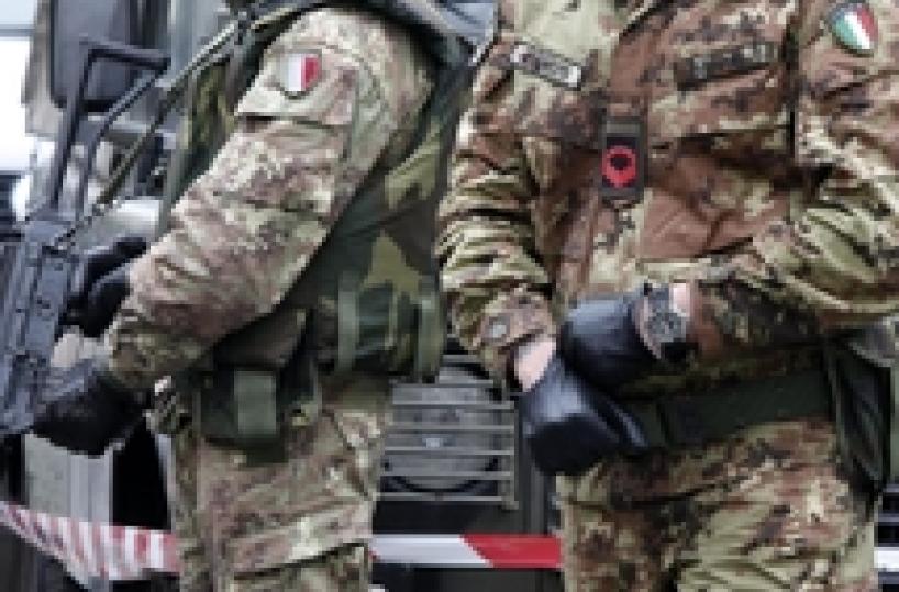 Militare irritato da liquido a Mestre