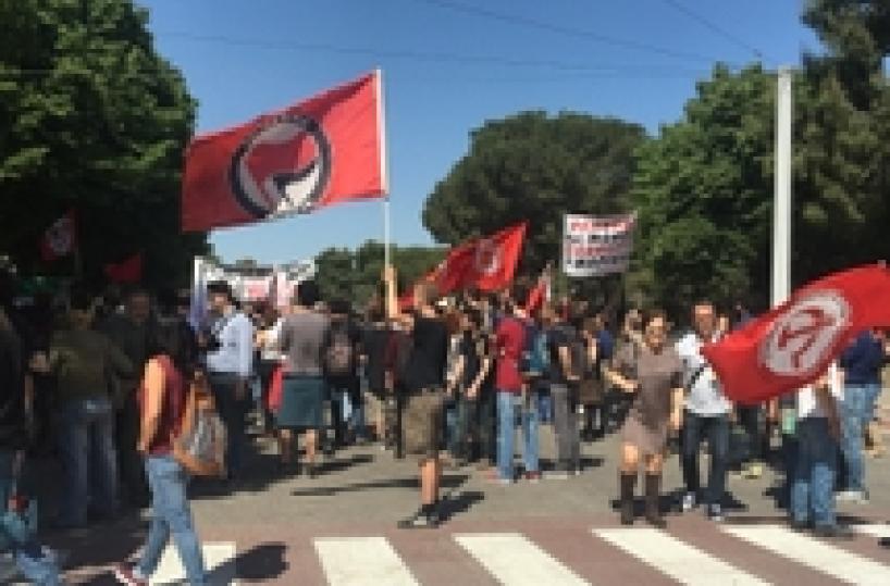 Corteo Bari, prove generali Taormina