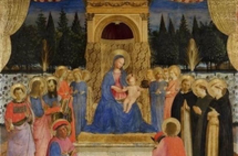 Restaurata Pala Beato Angelico a Firenze