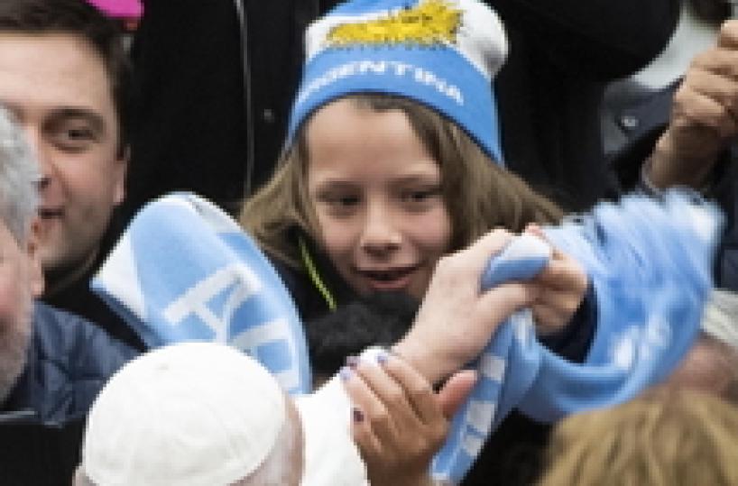 Pope tells nun 'not to bite' him