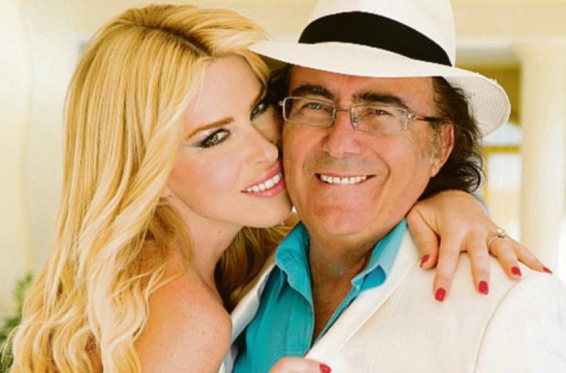 A «Domenica in» Loredana Lecciso e la figlia di Al Bano