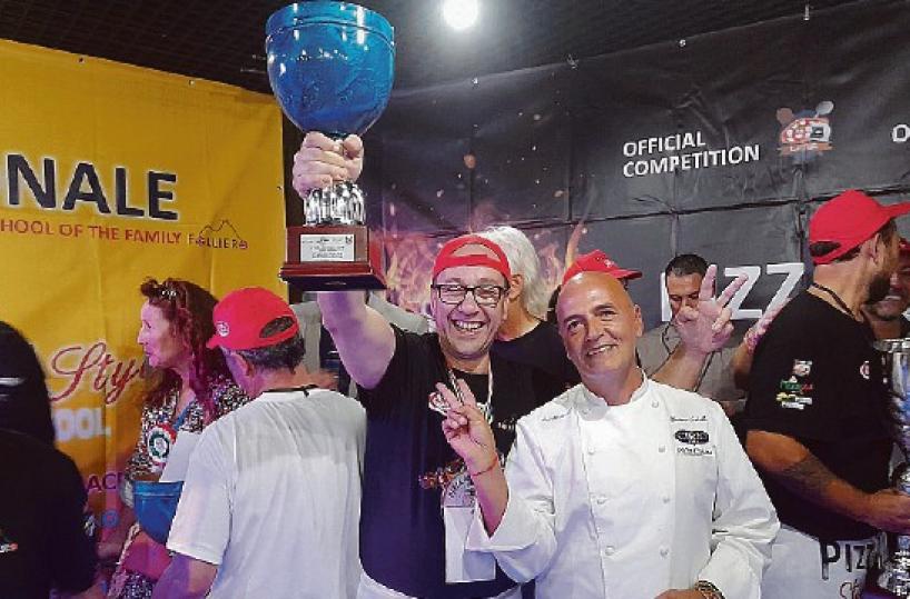 Luigi Turturro da Canosa con sapore vince la «Pizza World cup»
