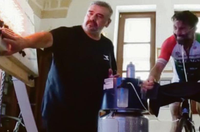 Potenza, una bici per la salute, il fisico e per produrre energia elettrica