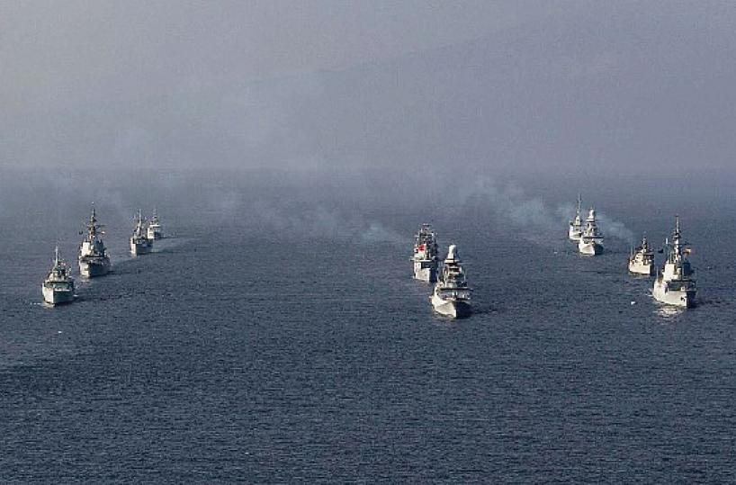 Ionio, Nato a caccia di sottomarini sotto lo sguardo della Flotta russa
