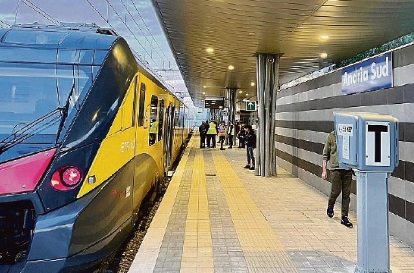 Da Andria Sud a Bari più di un’ora, riparte la tratta e le polemiche sui tempi di percorrenza