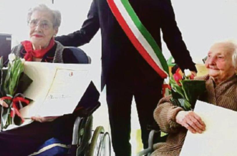 Auguri a Maria e Angela: il Comune di Bari festeggia due «nonnine» centenarie