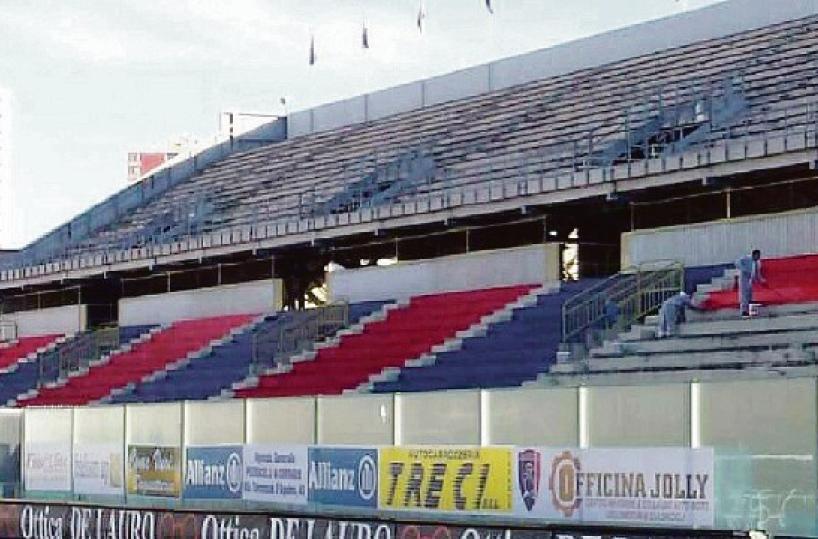 Stadio Iacovone di Taranto, le priorità sono primo anello e impianti elettrici