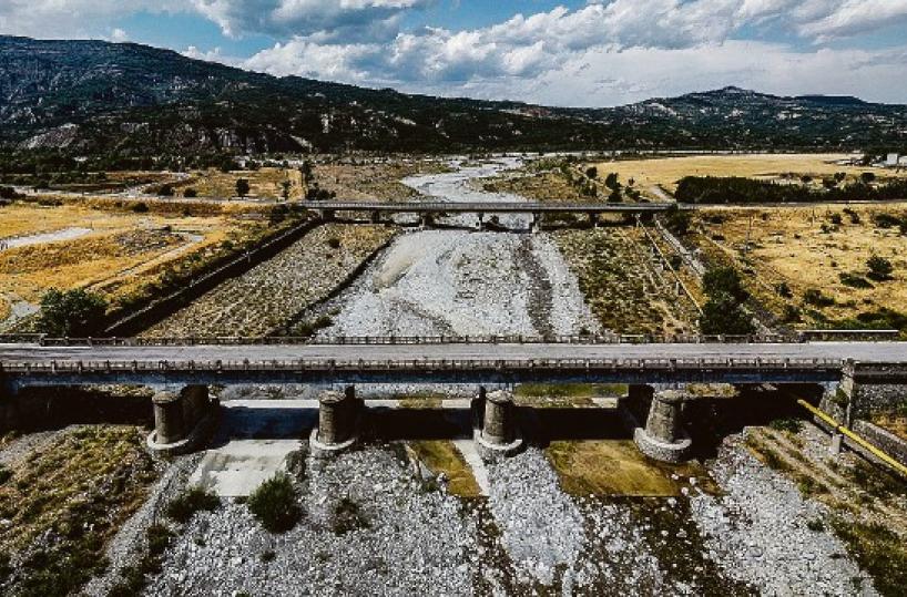 In Basilicata anche i fiumi piangono: il gigante Sinni annaspa 