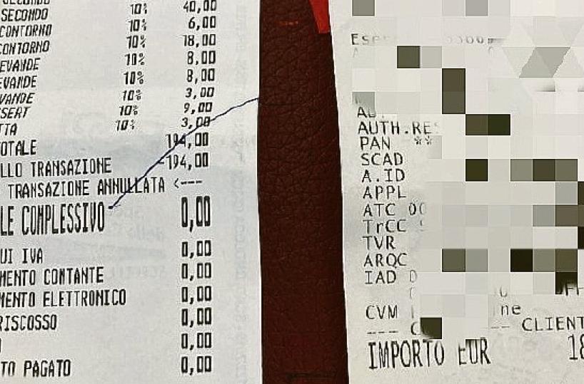 Barletta, ecco la truffa dello scontrino: incassi riscossi, sulla carta «zero» 