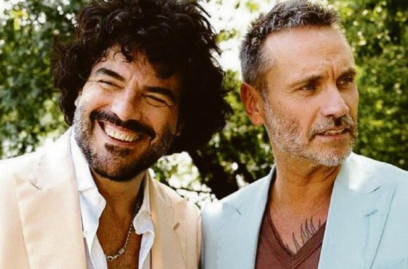 Renga e Nek insieme sul palco: «I concerti in Puglia sono una grande festa»
