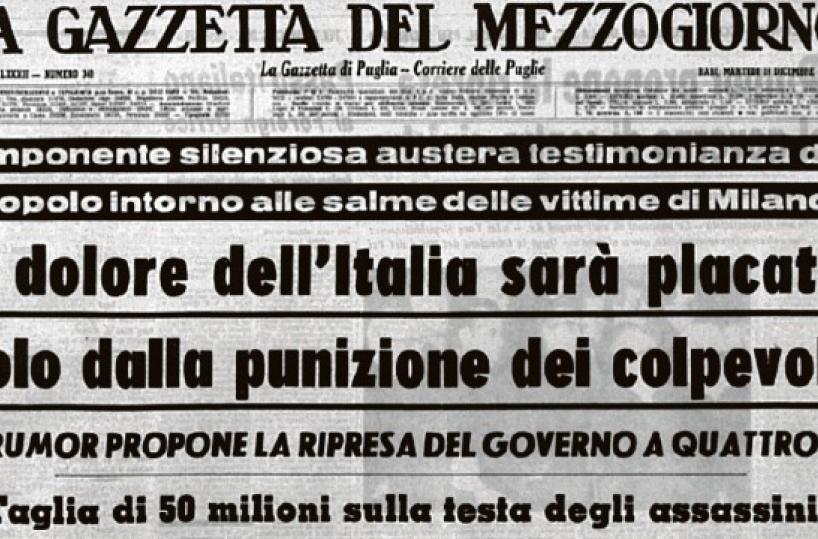 Il dramma italiano dopo Piazza Fontana
