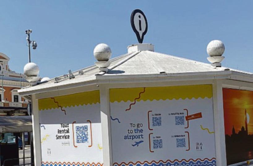 Bari, focus sull’Infopoint fantasma di piazza Moro