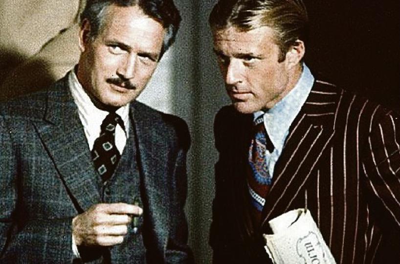 Paul Newman e Robert Redford nel film cult «La stangata» spericolati giocatori di poker