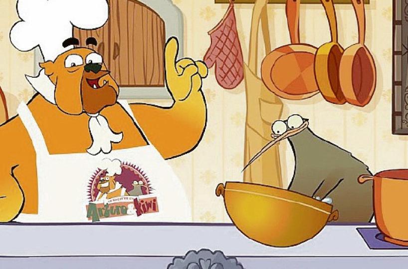 La cucina italiana e straniera illustrata ai più piccoli ne «Le ricette di Arturo e Kiwi»