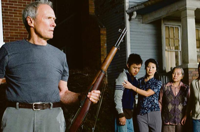 Clint Eastwood in &laquo;Gran Torino&raquo;, un reduce della guerra in Corea e la difficile vita di quartiere