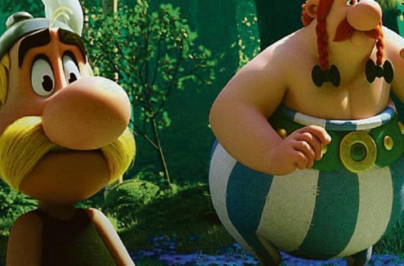 Minaccia di Roma al villaggio gallico di Asterix e Obelix