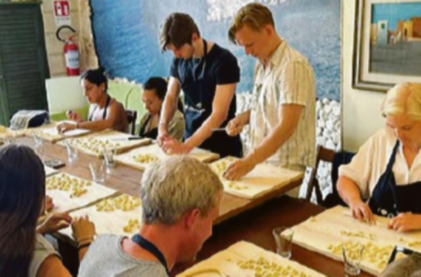 Tutti pazzi per le cooking class con la cucina pugliese protagonista